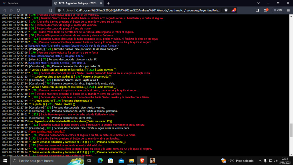 Reporte STAFF B4zu | Jail mal dado | Captur13