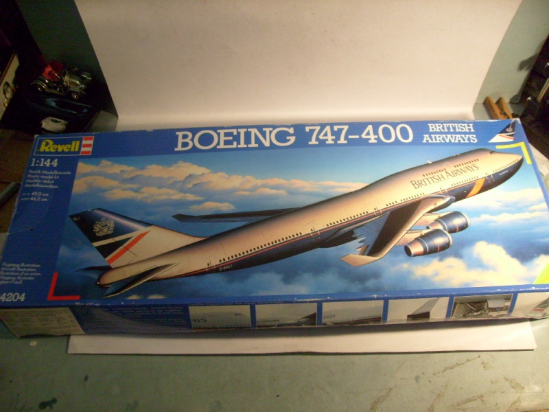 [REVELL] BOEING 747-400 1/144ème Réf 04204 S7302149
