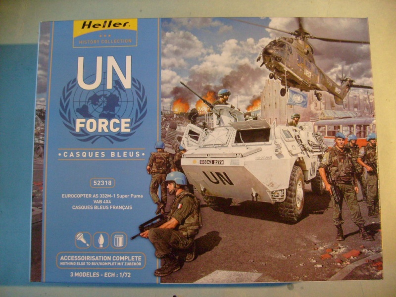 Coffret U.N Force "Casques bleu" 1/72ème Réf 52318 S7302220
