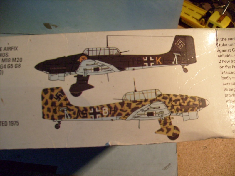 [AIRFIX] MESSERSCHMITT Bf 109 E & JUNKERS Ju 87 B STUKA 1/24ème Réf 02048 & 18002 S7308837