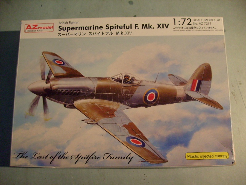 [AZ MODEL] SUPERMARINE SPITEFUL F Mk XIV 1/72ème Réf AZ 7271 S7309575