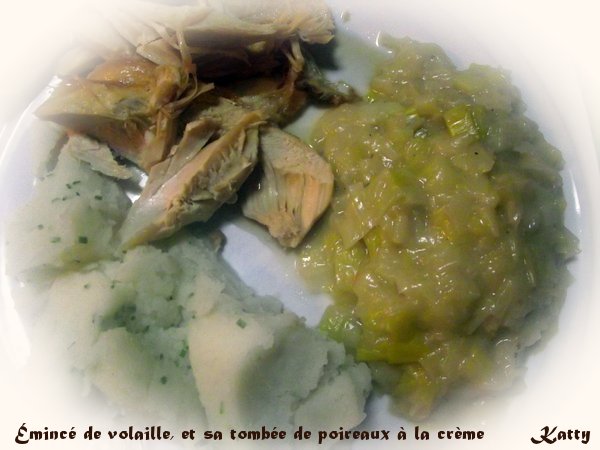 Poireaux à la crème à ma façon Aminca10