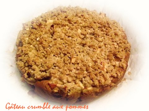 Gâteau crumble aux pommes Gateau17