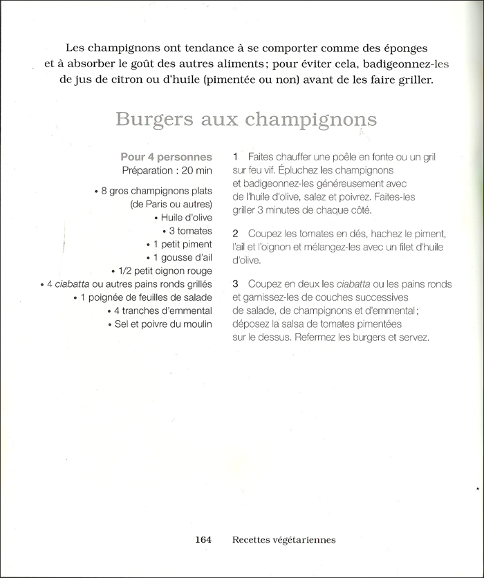 [Larousse Cuisine et Cie] Burgers de Champignons Burger11