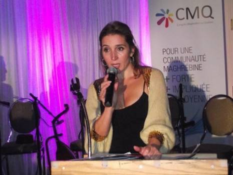 Canada : La documentariste Nadia Zouaoui honorée par le Congrès maghrébin du Québec Nadiaz10