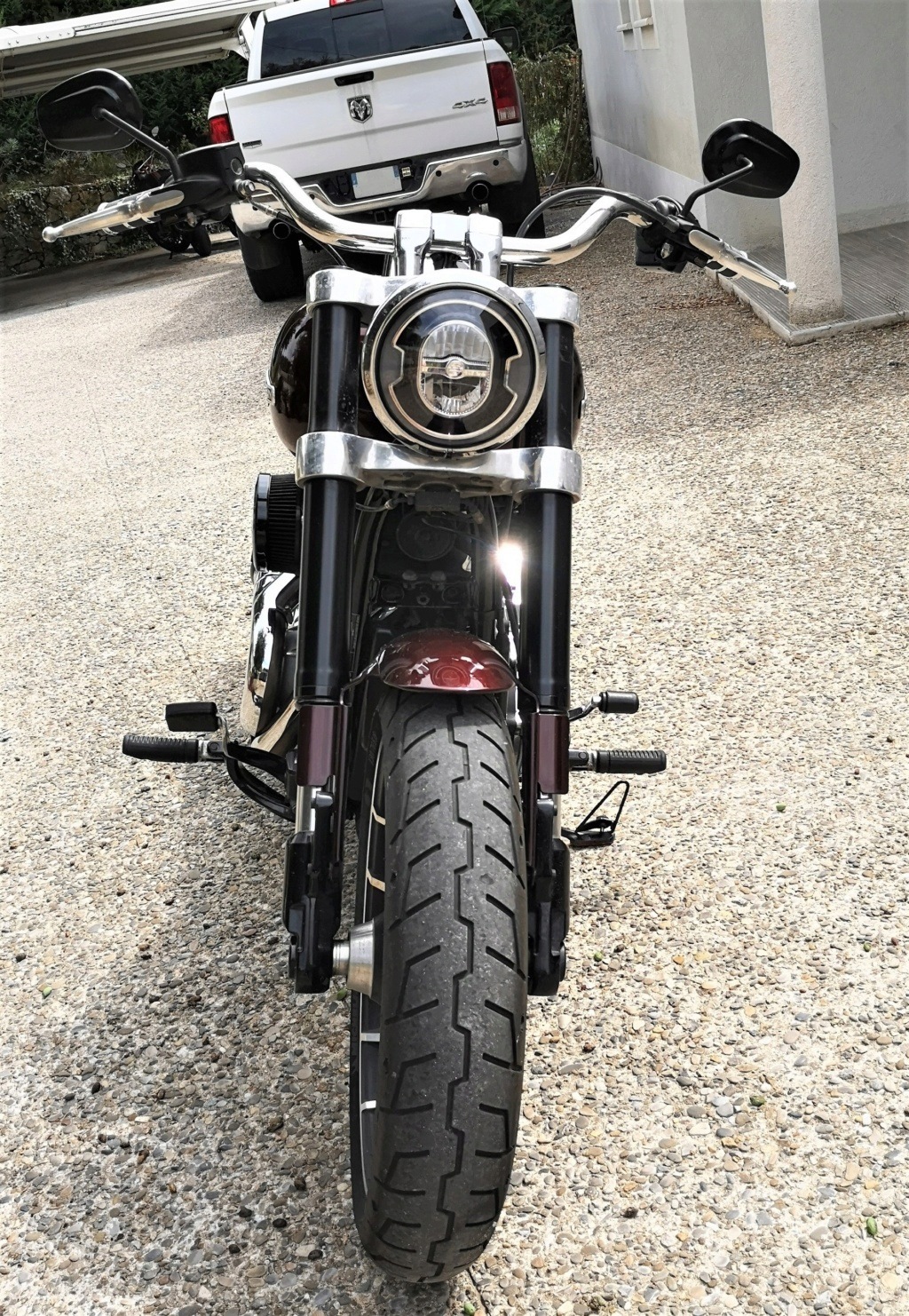 Redonner un look Harley à mon Sport Glide Img_2101