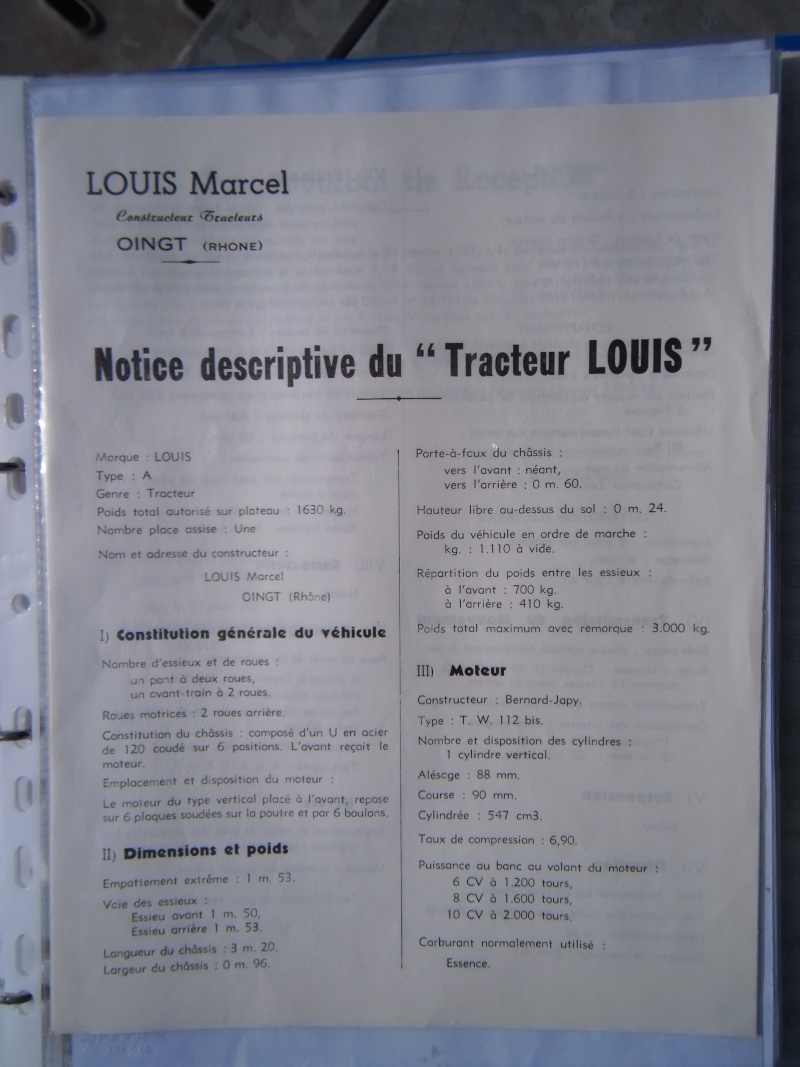 TRACTEUR LOUIS Fuveau40