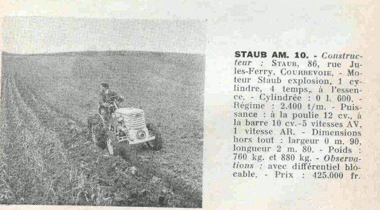 STAUB - STAUB  tracteurs :prospectus d'époque Staub_10