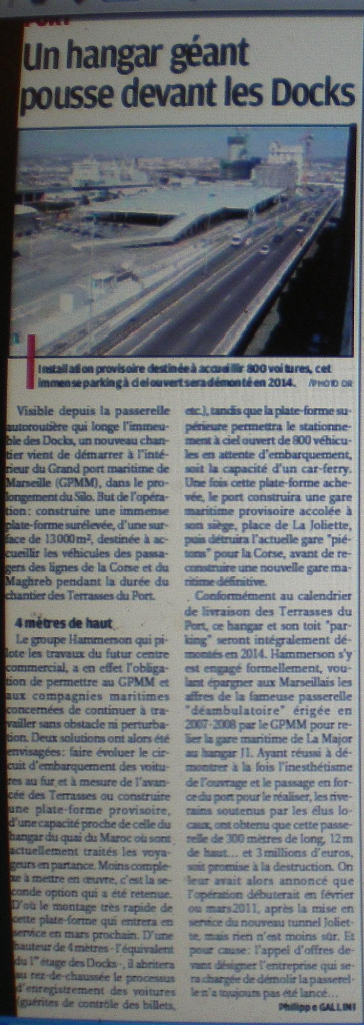 EUROMEDITERRANEE ...VA CHANGER LE VISAGE DE MASSILIA - Page 20 Imgp3530