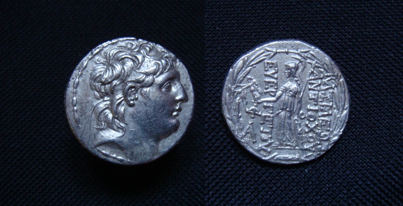 Tétradrachme d'Antiochos VII Tetrad10