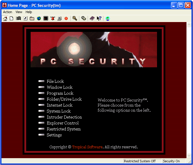 PC security + Crack Pcsecu10