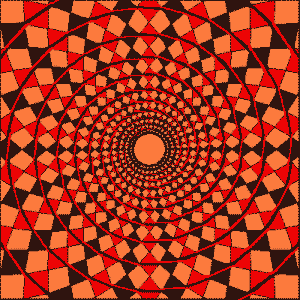 Зрительные искажения Spiral10