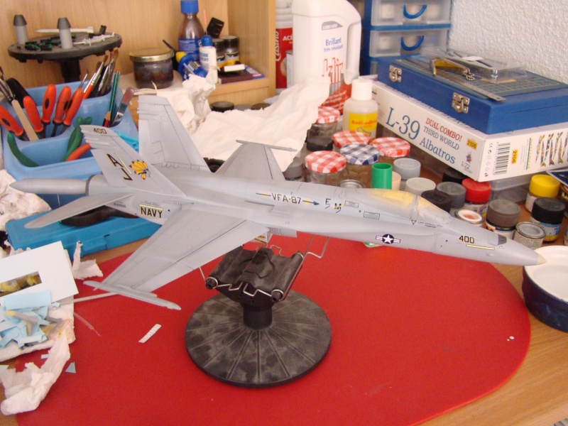 [HOBBY BOSS] 1/48 - McDonnell-Douglas F/A-18C (A+) Hornet  Dsc04612