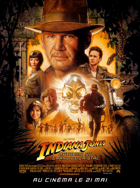 Indiana Jones et le royaume du crne de cristal Affich10