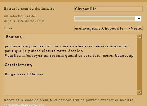 [EA] Esclavagisme ..Chypouille => Victorinne Sans_t15