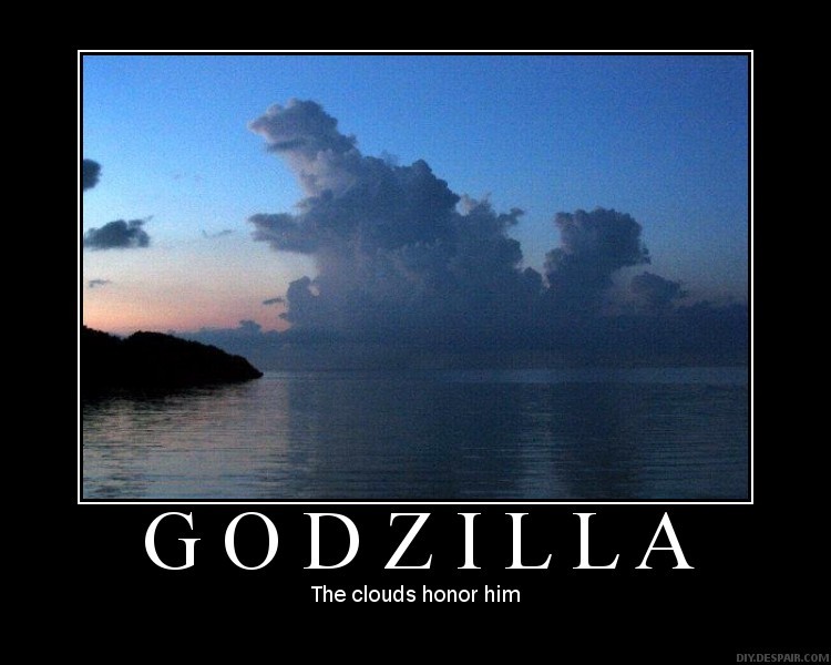 Même le ciel rend hommage à Godzilla Clouds10