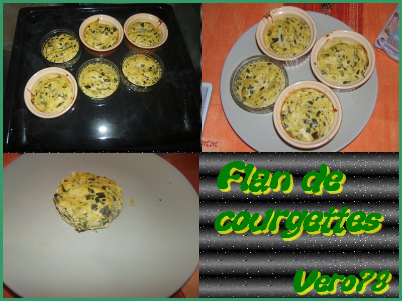 Recette de Flan de courgettes 2 pts /6 personnes Sans_t10