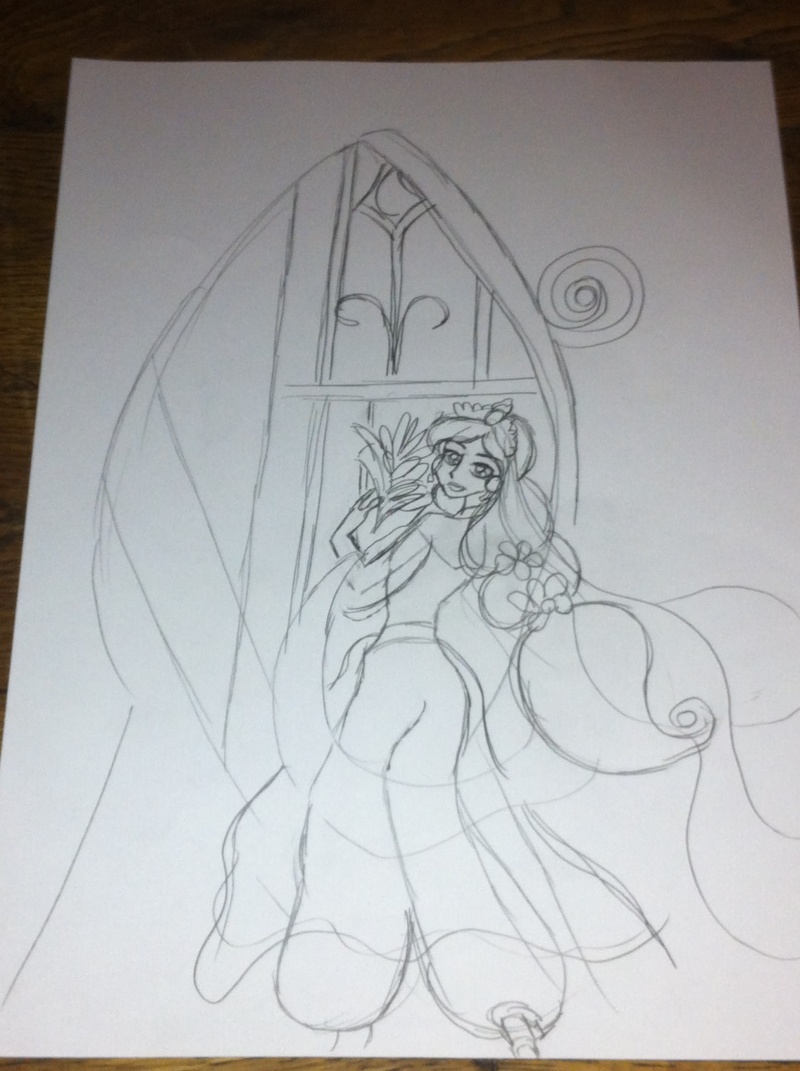 Dessins sur SAILOR MOON, Lady Lovelylocks, Mon Petit Poney - Page 3 Img_3412