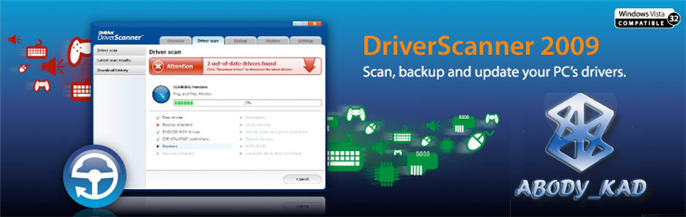 Cool   :    Uniblue    .. DriverScanner 2009 +   2ntixz10