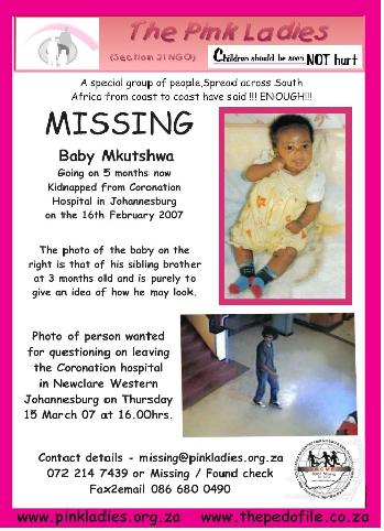 BABY MKUTSHWA  5 Mths - Missing from Jo'burg (South Africa) - 16/02/07 Mkutsh11