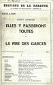 Les Editions de La Tarente et de La Corne d'Or Pub_ed10