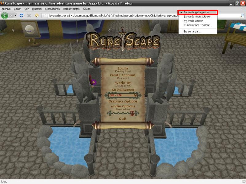 Runescape En Full Screen Para f2p o free to play Rfs510