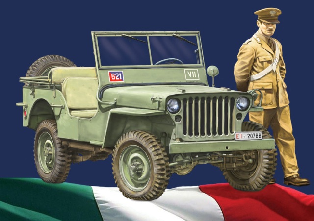 Jeep Willys Armée Polonaise 1944  [1/24 ITALERI] 8816_r10