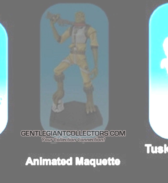 Gentle Giant - BOSSK - Animated Maquette Bossk_10