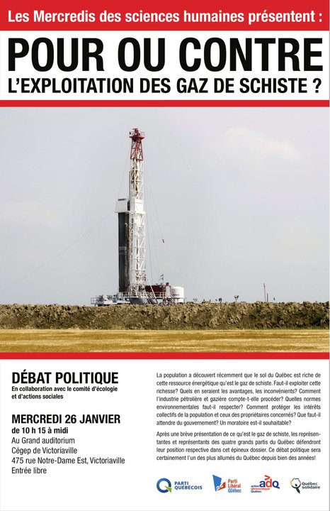 Dossier sur le gaz de schiste en France et au Québec. ------10