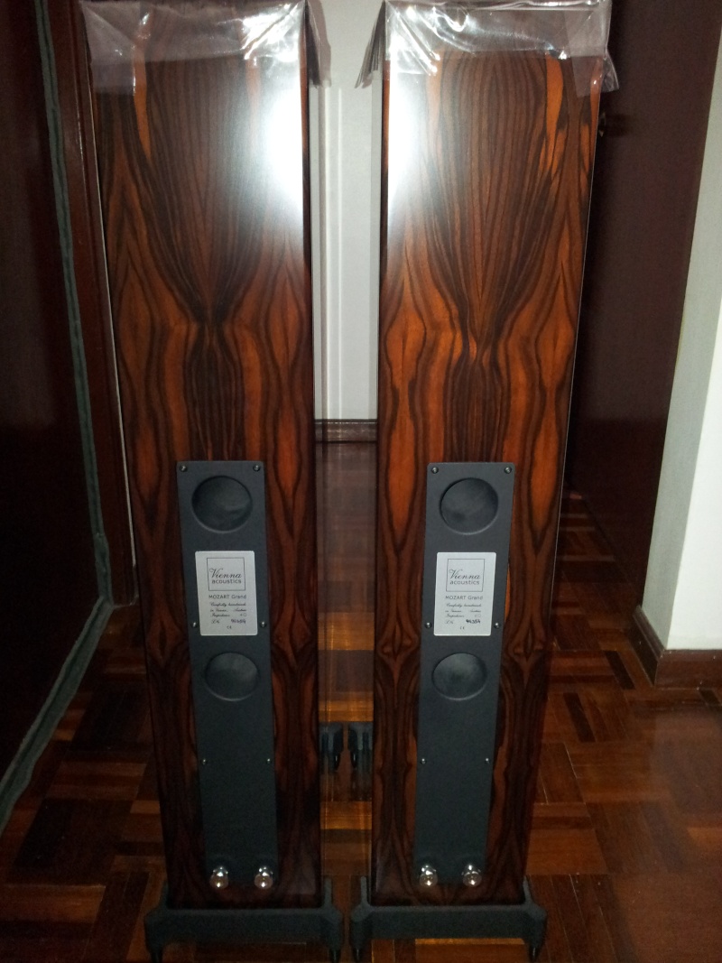 Vienna Acoustic Mozart Grand speakers ( used )-sold 20121013