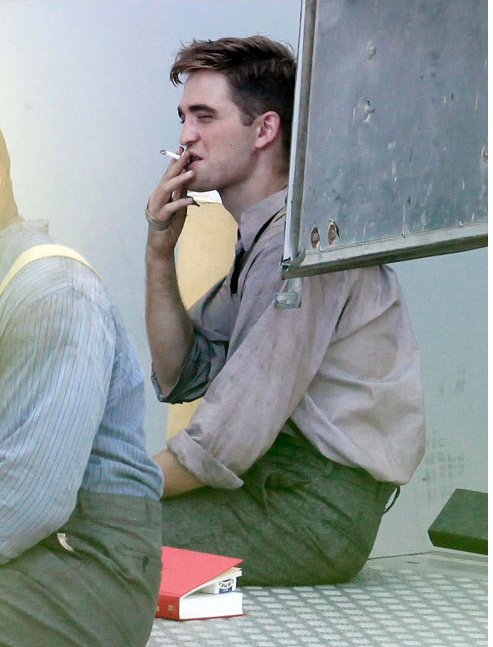 Rob sur le tournage de Water for Elephants P810