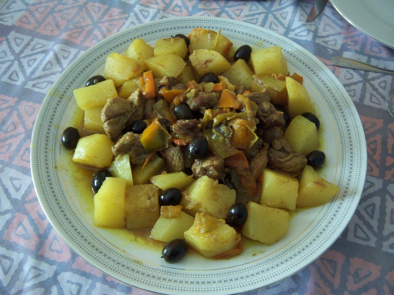 Tajine d'agneau aux pommes de terre d'Anizette 100_1710