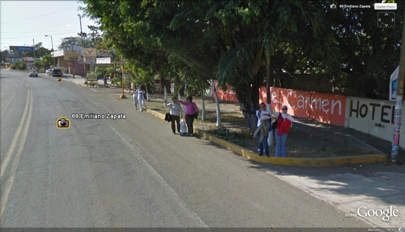STREET VIEW : un coucou à la Google car  - Page 8 Mexiqu10