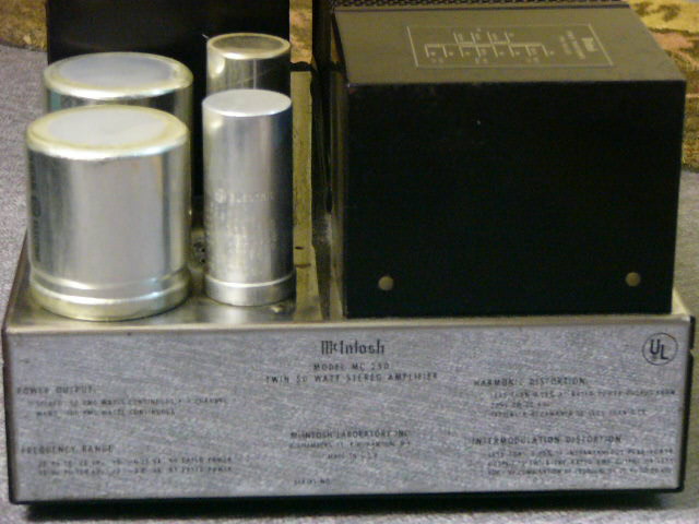 McIntosh MC250 Power Amp (used)-sold P1050120