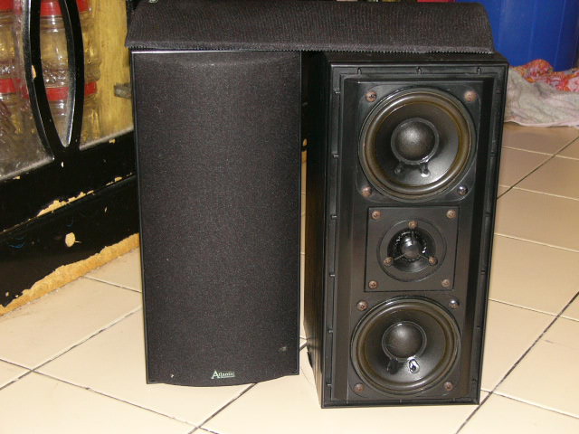 Atlantic Technology Front Channel Speaker(used)-sold P1050524