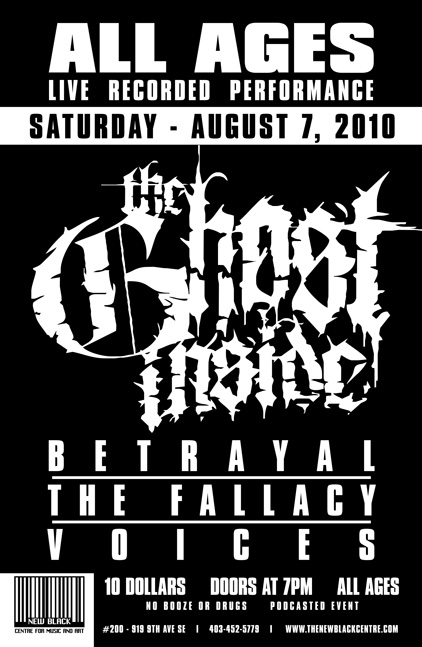 The Ghost Inside August 7th in Calgary Newbla11