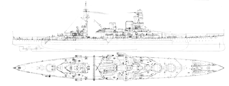 ROYAL NAVY : CROISEUR DE BATAILLE Hms-re11