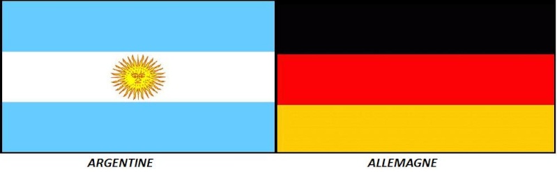 Argentine vs Allemagne le 3 juil. 16:00 sur TF1 Argent10