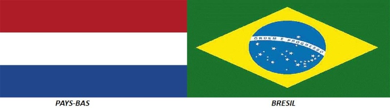 Pays-Bas vs Brésil le 2 juil. 16:00 sur France 2, Canal+ Pays_b10