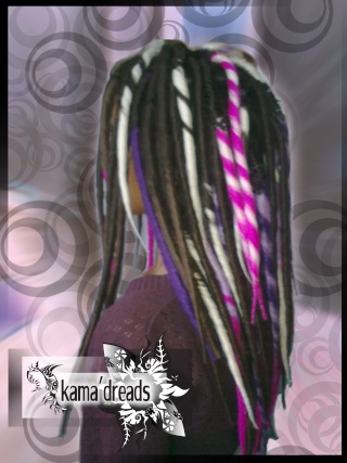 *°*kama'dreads*°* confection ,pose ,vpc dreads synthétik et naturelles au crochet (Agen ,sud ouest ) Photo115