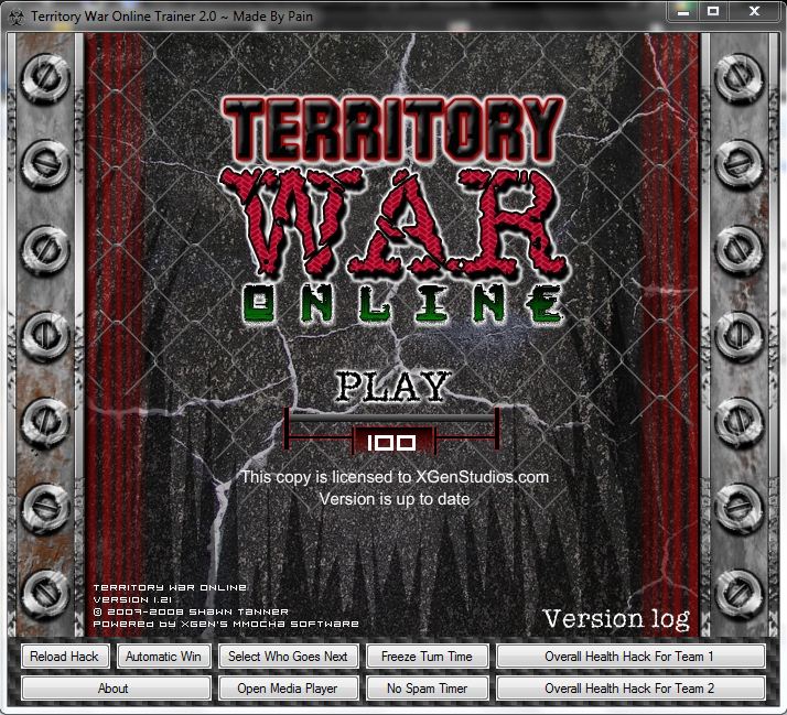 Territory War Online Trainer (2.0) ~ Made By Pain Captur11