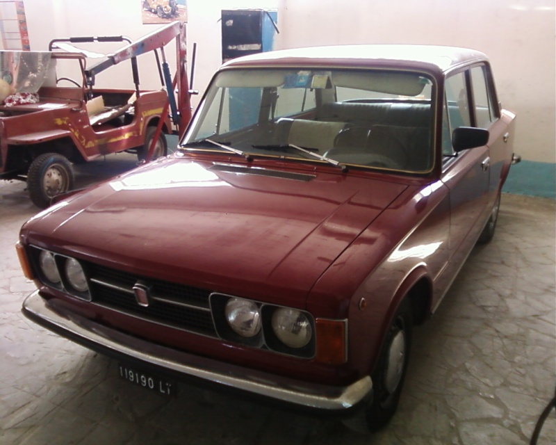 Finalmente ci sono riuscito! Dal 2 agosto è a casa, FIAT 124 special T 1400 Fotogr15