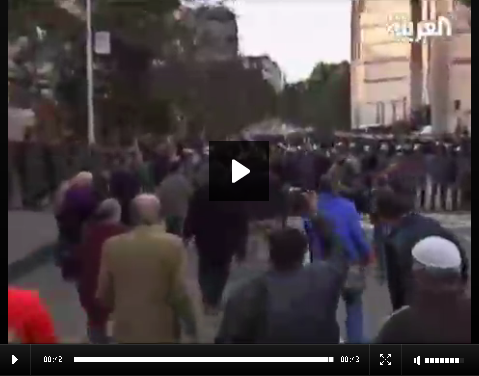 فيديو مظاهرات السويس 26 يناير ومصادمات عنيفة بين الأمن والمتظاهرين 1-26-211