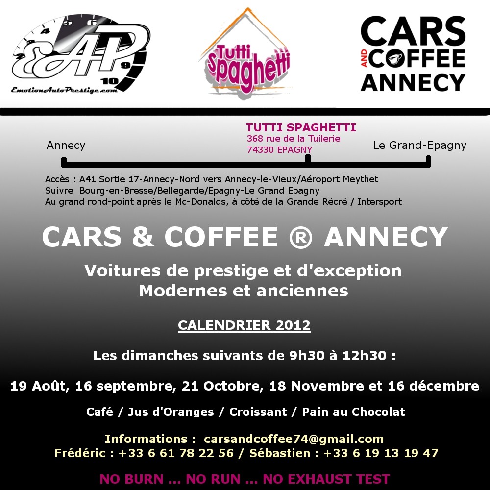 Cars&coffee ® ANNECY - 3ème dimanche du Mois Flyer_10