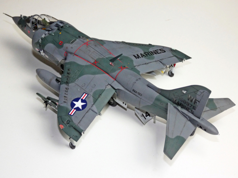 [KINETIC] 1/48 - Hawker Siddeley AV-8A Harrier USMC  Harrie11