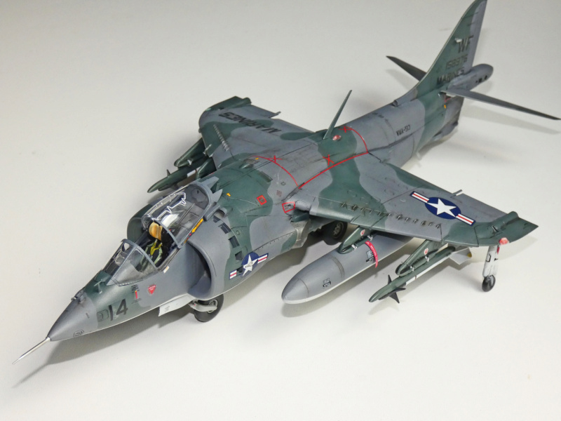 [KINETIC] 1/48 - Hawker Siddeley AV-8A Harrier USMC  Harrie12