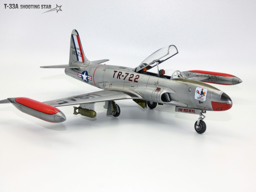 [ACADEMY] 1/48 - LOCKHEED T-33A SHOOTING STAR   (tbird)  T33a_010