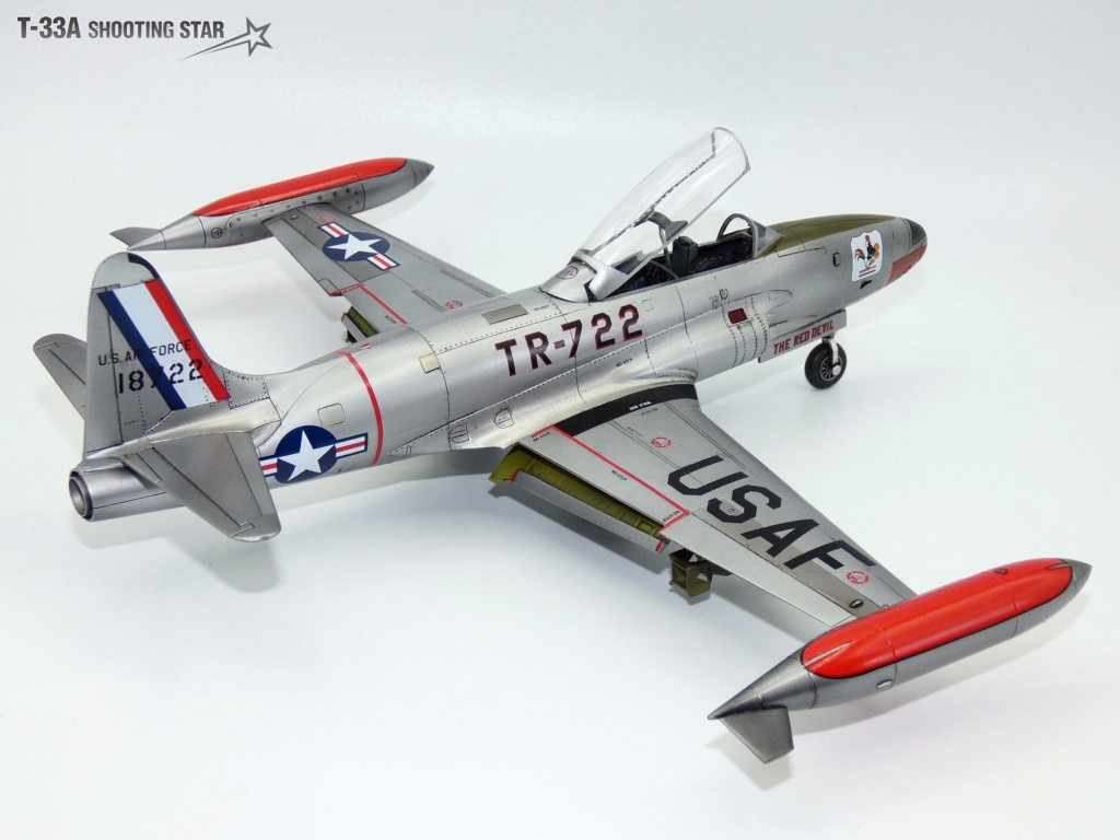 [ACADEMY] 1/48 - LOCKHEED T-33A SHOOTING STAR   (tbird)  T33a_210