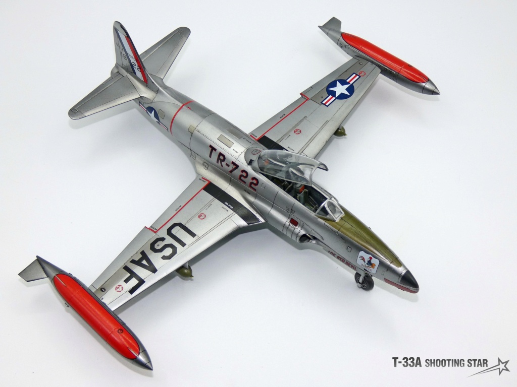 [ACADEMY] LOCKHEED T-33A SHOOTING STAR 1/48  (tbird)  T33a_410