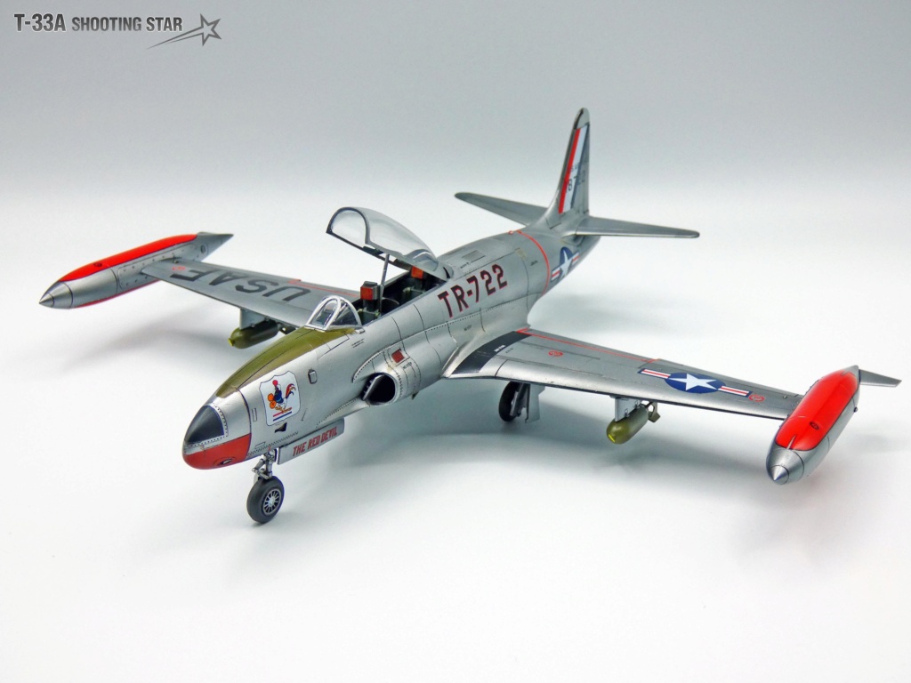 [ACADEMY] 1/48 - LOCKHEED T-33A SHOOTING STAR   (tbird)  T33a_610